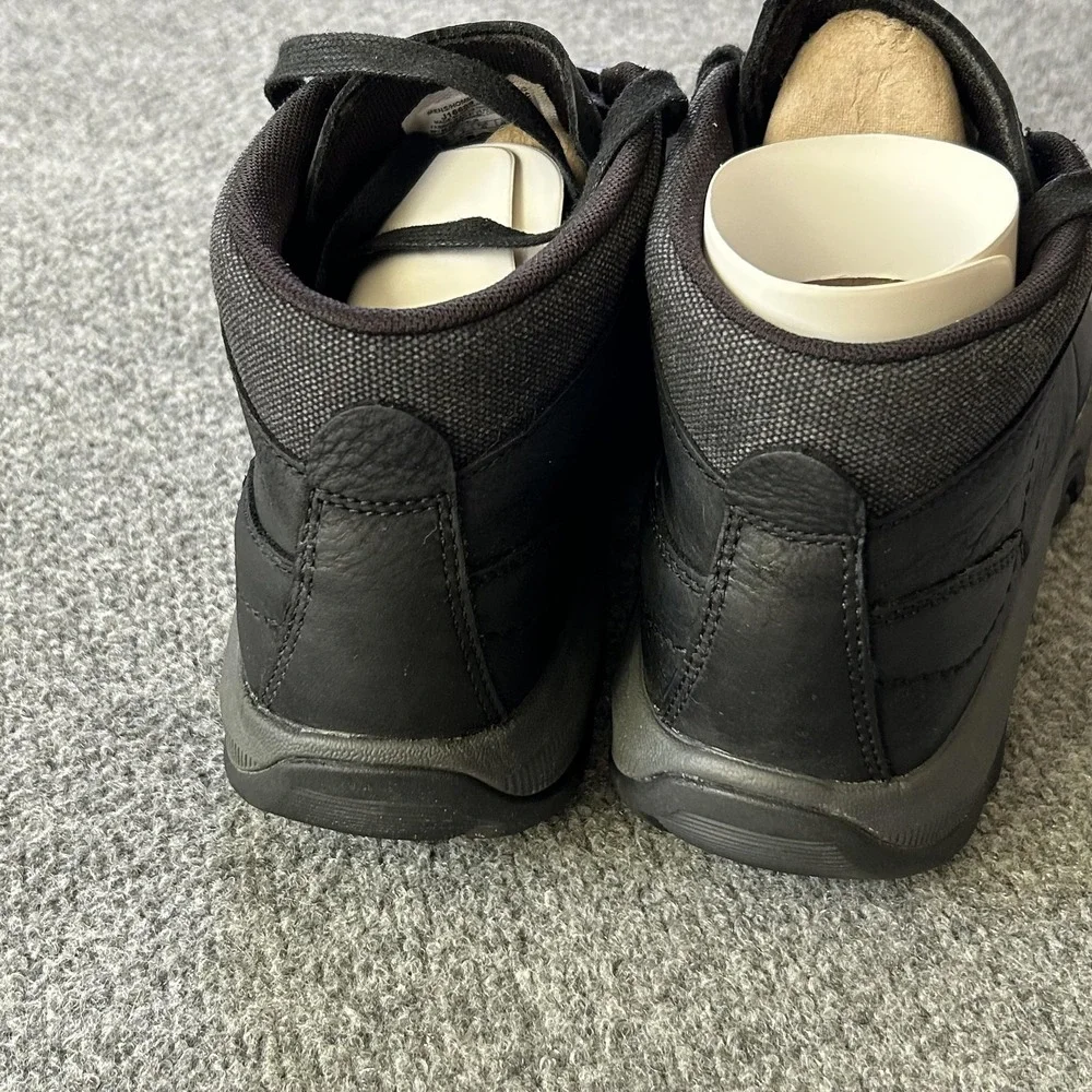 Merrell Anvik Pace Chukka Boots Mens Size 8.5 Black Leather Hiking Outdoor‎